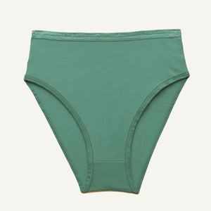 Willow green high rise brief