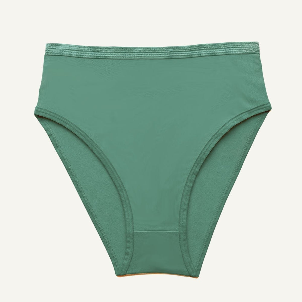 Willow green high rise brief