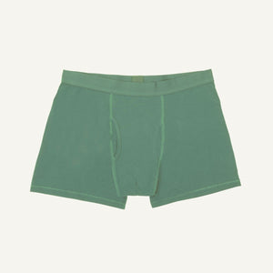 Willow green men's boxer brief