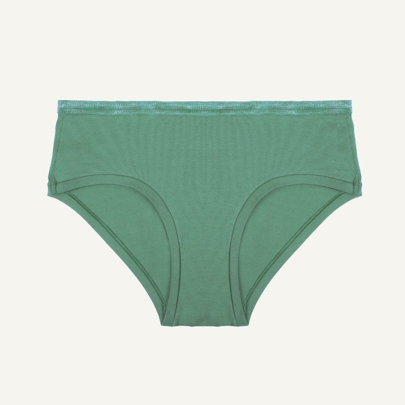 Willow green mid rise hipster