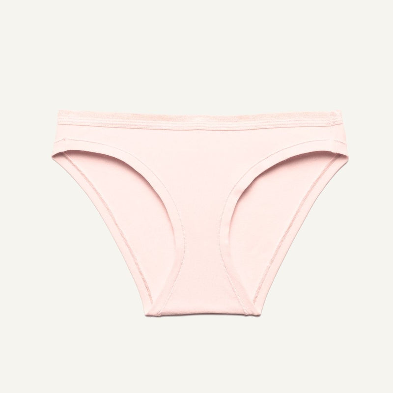 Quartz light pink low rise bikini