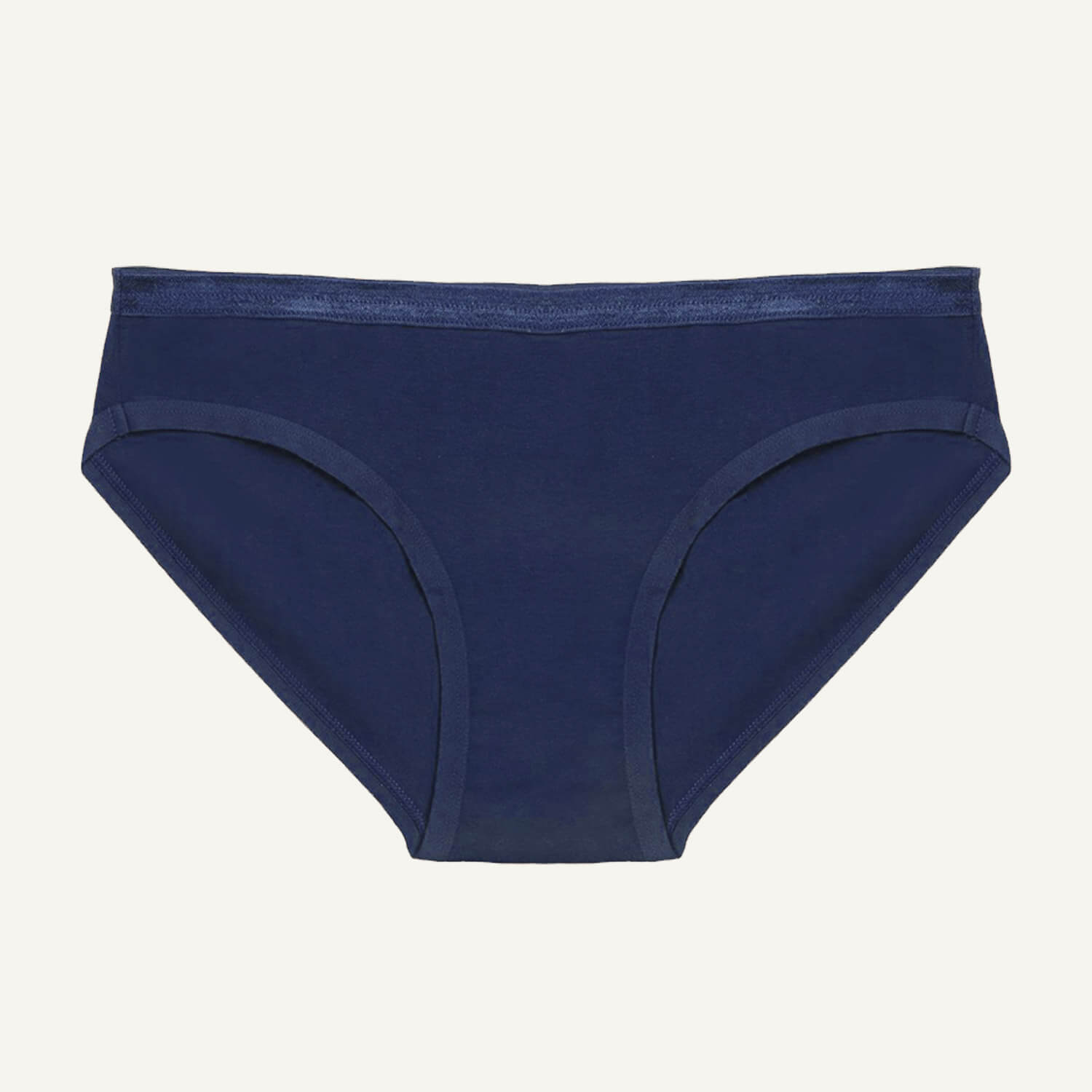 Organic Cotton Low-Rise Brief in Marine