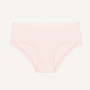 Mid-rise hipster in light pink quartz color.